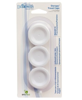 Dr. Browns Καπάκι Ταξιδιού Μπιμπερό Στενό Λαιμό Για Μπιμπερό 60ml-120ml-240ml 3Τεμάχια [11/630]
