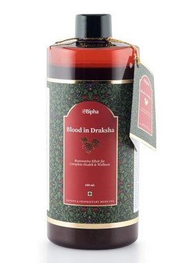Bipha Blood in Draksha Συμπλήρωμα Διατροφής για Καλή Υγεία & Ευεξία του Οργανισμού 450ml