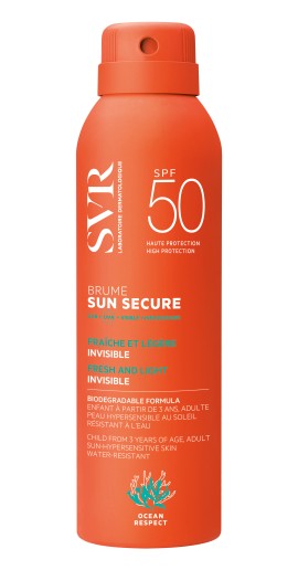SVR Sun Secure Brume SPF50+ Αντηλιακό Σπρέι Προσώπου & Σώματος 200ml
