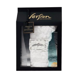 Version PROMO Vitamin E 10% Face Cream Pump Αντιγηραντική Κρέμα 50ml & C20% Velvet Cream Vitamin C 24ωρη Αντιοξειδωτική Κρέμα Προσώπου 30ml & Μπούστο Δαντέλα