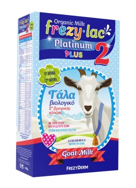 Frezyderm Frezylac Platinum Plus 2 Κατσικίσιο Βιολογικό Γάλα για 6 -12 Μηνών 400gr