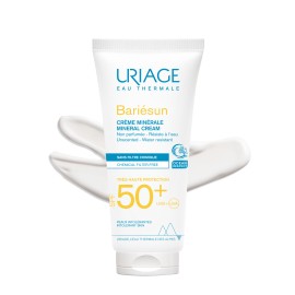 Uriage Bariésun Mineral Cream SPF50+ Πολύ Υψηλή Φωτοπροστασία για Δέρμα Δυσανεκτικό στα Χημικά Φίλτρα 100ml