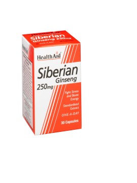 HEALTH AID Siberian Ginseng 250mg 30caps