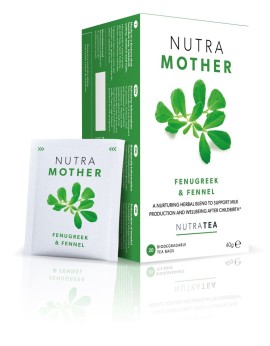 Nutra Tea Mother - Fenugreek & Fennel Θηλασμός & Ευεξία - Θεραπευτικό Αφέψημα 40gr [20 Φακελίσκοι]