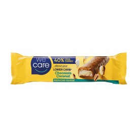 WeCare Lower Carb Chocolate Coconut Μπάρα Καρύδας με Επικάλυψη Σοκολάτα Γάλακτος 35gr
