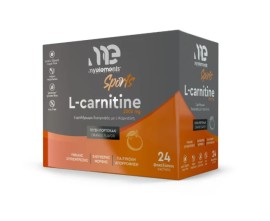 My Elements L- Carnitine 2000mg Συμπλήρωμα Διατροφής Καρνιτίνης με Γεύση Πορτοκάλι 24 Φακελίσκοι