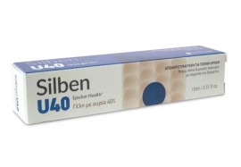 Epsilon Health Silben U40 Απολεπιστική Γέλη με Ουρία 40% για τα Νύχια, Κάλους & Σκληρύνσεις του Δέρματος 15ml