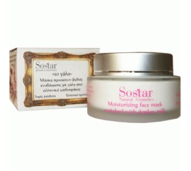 Sostar Το Γάλα Μάσκα Προσώπου Βαθιάς Ενυδάτωσης με Γάλα Γαϊδούρας 60ml