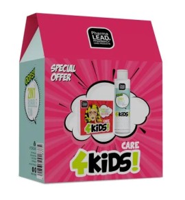PharmaLead PROMO 4 Kids Care Shiny Skin Face Cream Παιδική Ενυδατική Κρέμα Προσώπου 50ml - 2 in 1 Bubble Fun Παιδικό Αφρόλουτρο & Σαμπουάν 100ml [Ειδική Τιμή]