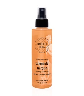 Naughty Dogs Face, Hair & Body Mist Calendula Miracle Ενυδάτωση για Πρόσωπο, Σώμα & Μαλλιά 150ml