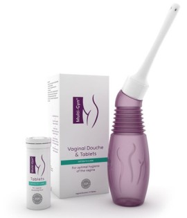 Multi Gyn Vaginal Douche Πουάρ για Ενδοκολπικές Πλύσεις & 10 Αναβράζουσες Ταμπλέτες