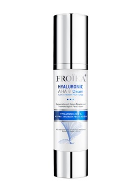 Froika Hyaluronic AHA 8 Cream Κρέμα Ανάπλασης Προσώπου με Α- Υδρόξυ Οξέα Φρούτων 8Pml