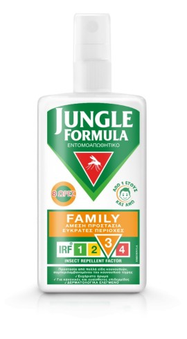 Jungle Formula Family Εντομοαπωθητικό Σπρέι IRF3 από 1 Έτους, 100ml