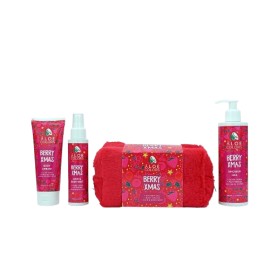 Aloe Colors Xmas PROMO Berry Shower Gel 250ml - Body Cream 100ml - Hair & Body Mist 100ml - Κόκκινο Νεσεσέρ