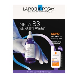 La Roche Posay PROMO Mela B3 Serum Εντατικής Δράσης Κατά των Κηλίδων 30ml & Δώρο Anthelios UVMune 400 Anti-Dark Spot Fluid SPF50+ 15ml