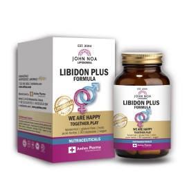 John Noa Liposomal Libidon Plus Formula για Ενίσχυση της Ερωτικής Επιθυμίας για Άνδρες & Γυναίκες 30 Κάψουλες