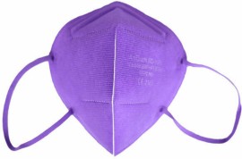 Barbeador Max Mask Ffp2 Μάσκες Λιλά Προστασίας Ενηλίκων 20 Σακουλάκια ανά 1 Τεμάχιο