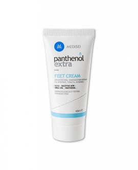 Medisei Panthenol Extra Feet Cream Κρέμα Κατά των Σκληρύνσεων για Φτέρνες - Γόνατα και Αγκώνες 60ml