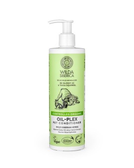 Natura Siberica Wilda Siberica Controlled Organic Oil Plex Pet Conditioner Κατοικιδίων για Ξηρό Τρίχωμα 400ml