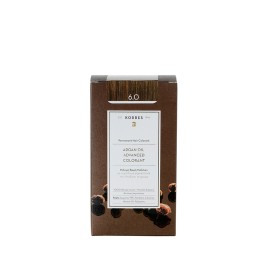 Korres Argan Oil Advanced Colorant Βαφή Μαλλιών 6.0 Ξανθό Σκούρο 50ml
