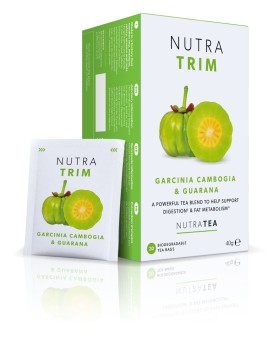 Nutra Tea Trim - Garcinia Cambogia & Guarana Μεταβολισμός & Έλεγχος Βάρους Θεραπευτικό Αφέψημα 40gr [20 Φακελίσκοι]