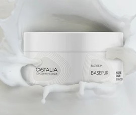Castalia Basepur Base Cream Κρέμα Βάσης με Φυτικά Έλαια 100ml