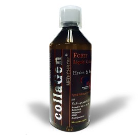 Medichrom Forte with Hyaluronic Acid Πόσιμο Κολλαγόνο Λεμόνι με στέβια 500ml