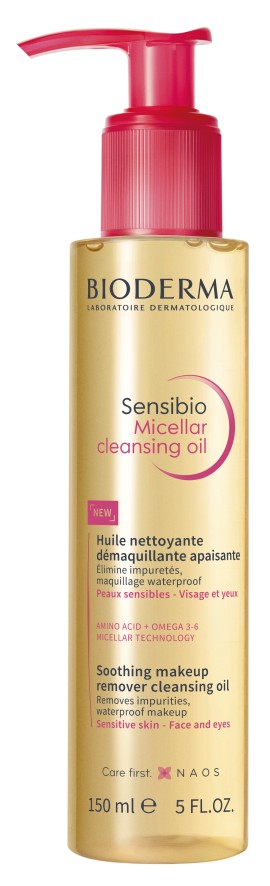 Bioderma Sensibio Micellar Cleansing Oil Έλαιο Καθαρισμού & Ντεμακιγιάζ 150ml