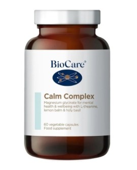 BioCare Calm Complex για την Μείωση του Στρες & του Άγχους 60 Φυτικές Κάψουλες