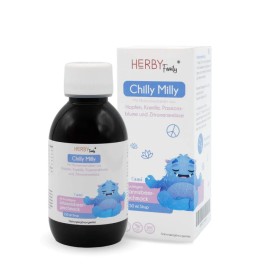 Herby Family Chilly Milly Παιδικό Συμπλήρωμα για τη Βελτίωση της Συναισθηματικής Ισορροπίας Φραγκοστάφυλο 150ml