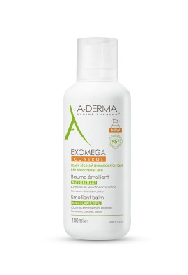 A-Derma Exomega Control Μαλακτικό Βάλσαμο Κατά του Αισθήματος Κνησμού 400ml