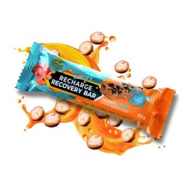 PreVent Recharge Recovery Crispy Bar Caramel Chocolate Μπάρα Πρωτεΐνης με Γεύση Καραμέλα - Σοκολάτα 60gr