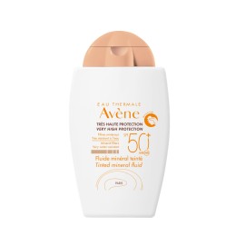 Avene Eau Thermale Fluide Mineral SPF50+ Tinted Αντηλιακό Προσώπου με Χρώμα 40ml