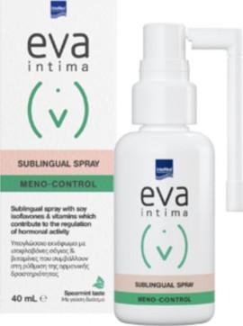 Intermed Eva Intima Sublingual Meno Control Spray Συμπλήρωμα Διατροφής για την Περιεμμηνοπαυσιακή Περίοδο Υπογλώσσιο Εκνέφωμα 40ml