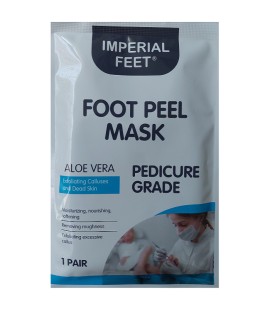 Imperial Feet Foot Peel Mask Μάσκα Απολέπισης Ποδιών με Aloe Vera, Urea, Lactid Acid 1 Ζευγάρι