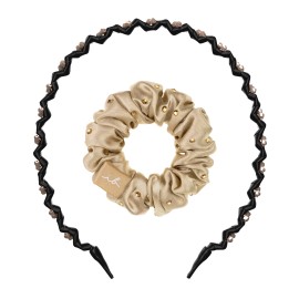 Invisibobble Winterful Life Hairhalo Στέκα Μαλλιών 1 Τεμάχιο - Sprunchie Λαστιχάκι Μαλλιών 1 Τεμάχιο