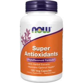 Now Foods Super Antioxidants Συμπλήρωμα Διατροφής για Υποστήριξη του Ανοσοποιητικού Συστήματος 120 Κάψουλες