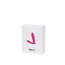 Ammicco Pink Class Κλειτοριδικός & Κολπικός Δονητής Διπλή Διέγερση με Θέρμανση & Τηλεχειριστήριο 1 Τεμάχιο