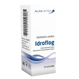 IdroFlog Οφθαλμικές Σταγόνες για Ξηροφθαλμία 10ml