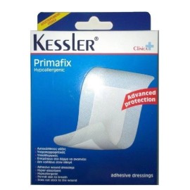 Kessler Primafix Αυτοκόλλητη Αδιάβροχη Γάζα 10x20cm 4 Τεμάχια