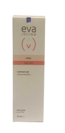 Intermed Eva Intima Vagil Sex Life Gel Λιπαντική Γέλη με Αντλία 75ml