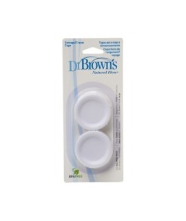 Dr. Browns Καπάκι Ταξιδιού Μπιμπερό Φαρδύ Λαιμό 120ml-240ml 2 Τεμάχια  [11/680]