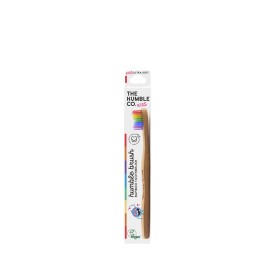 The Humble Co. Bamboo Toothbrush Kids Pride Edition Ultra Soft Οδοντόβουρτσα Παιδική από Μπαμπού Πολύχρωμη Πολύ Μαλακή 1 Τεμάχιο