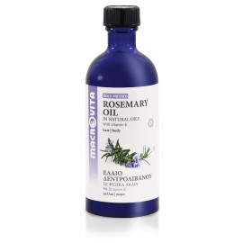Macrovita Rosemary Oil Έλαιο Δεντρολίβανου με Βιταμίνη Ε για Μαλλιά & Σώμα 100ml