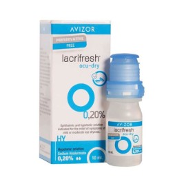 Avizor Lacrifresh Ocu-Dry 0.20% Υαλουρονικό Οφθαλμικές Σταγόνες για Ξηροφθαλμία 10ml