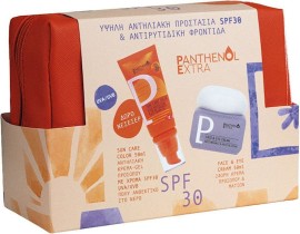 Medisei PROMO Panthenol Extra Sun Care Color SPF30 Αντηλιακή Κρέμα Gel Προσώπου Με Χρώμα 50ml & Extra Face & Eye Cream Αντιρυτιδική Κρέμα Προσώπου & Ματιών 50ml & Νεσεσέρ
