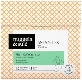 Nuggela & Sulé Ampoules Hair Regenerator Αναγεννητικές Αμπούλες για Ανάπτυξη των Μαλλιών 4x10ml