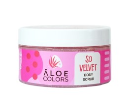Aloe Colors So Velvet Body Scrub Απολεπιστικό Σώματος 200ml