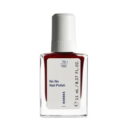 Korres No No Nail Polish 57 Wine Red Βερνίκι Νυχιών 11ml