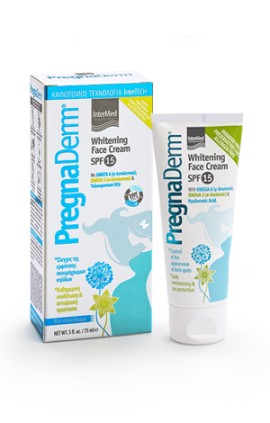 Intermed Pregnaderm Whitening Face Cream SPF15 Κρέμα κατά των Κηλίδων, 75ml